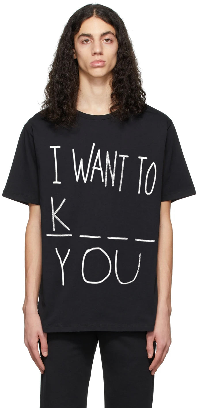 I Want Oversized Drop T-Shirt