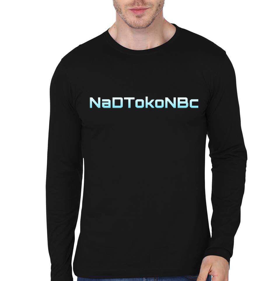 Nadtokonbc Black Full Sleeve T-Shirt