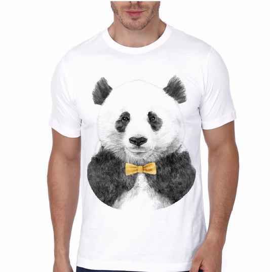 Teddy Panda White T-Shirt