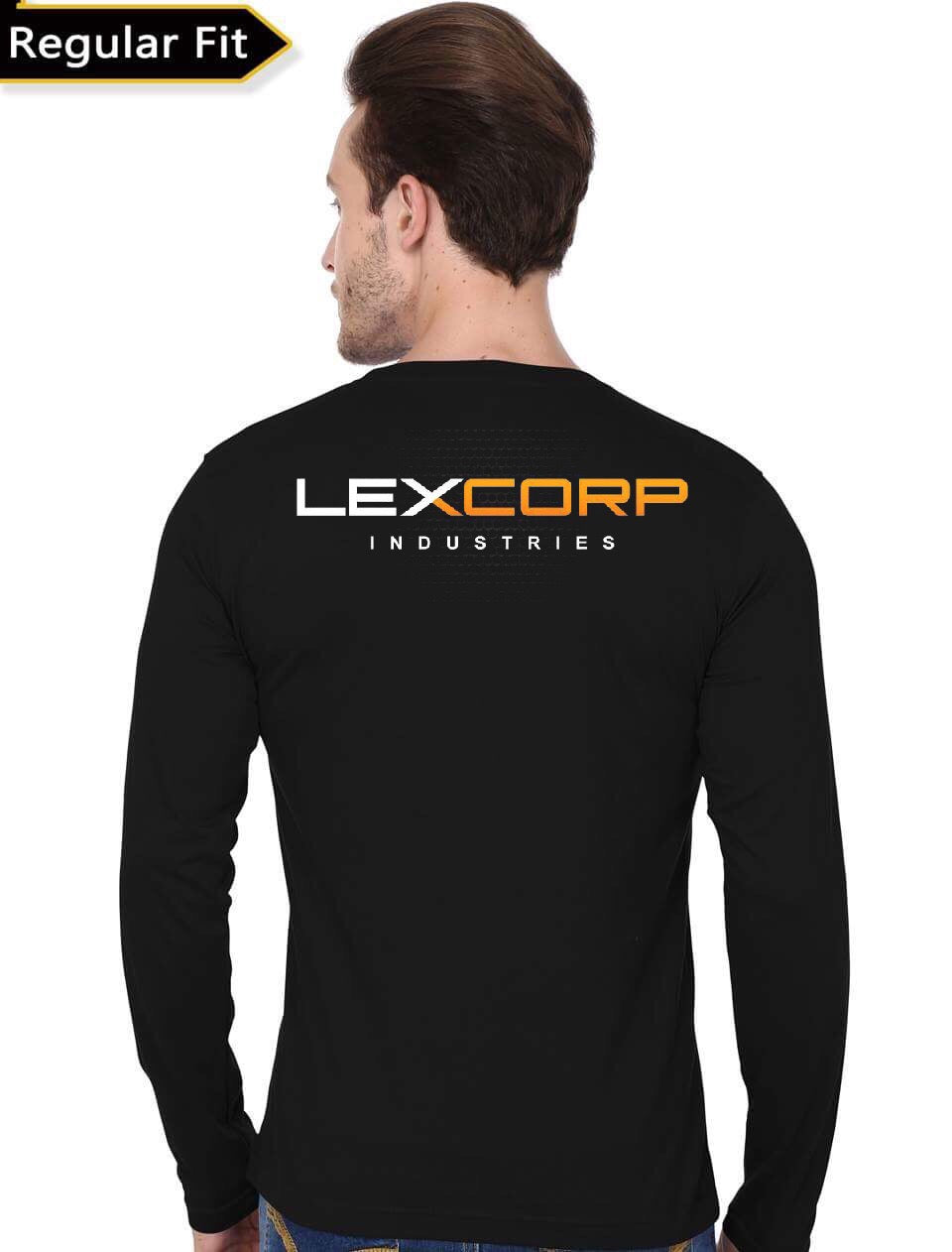 Lexcorp Black Full Sleeve T-Shirt