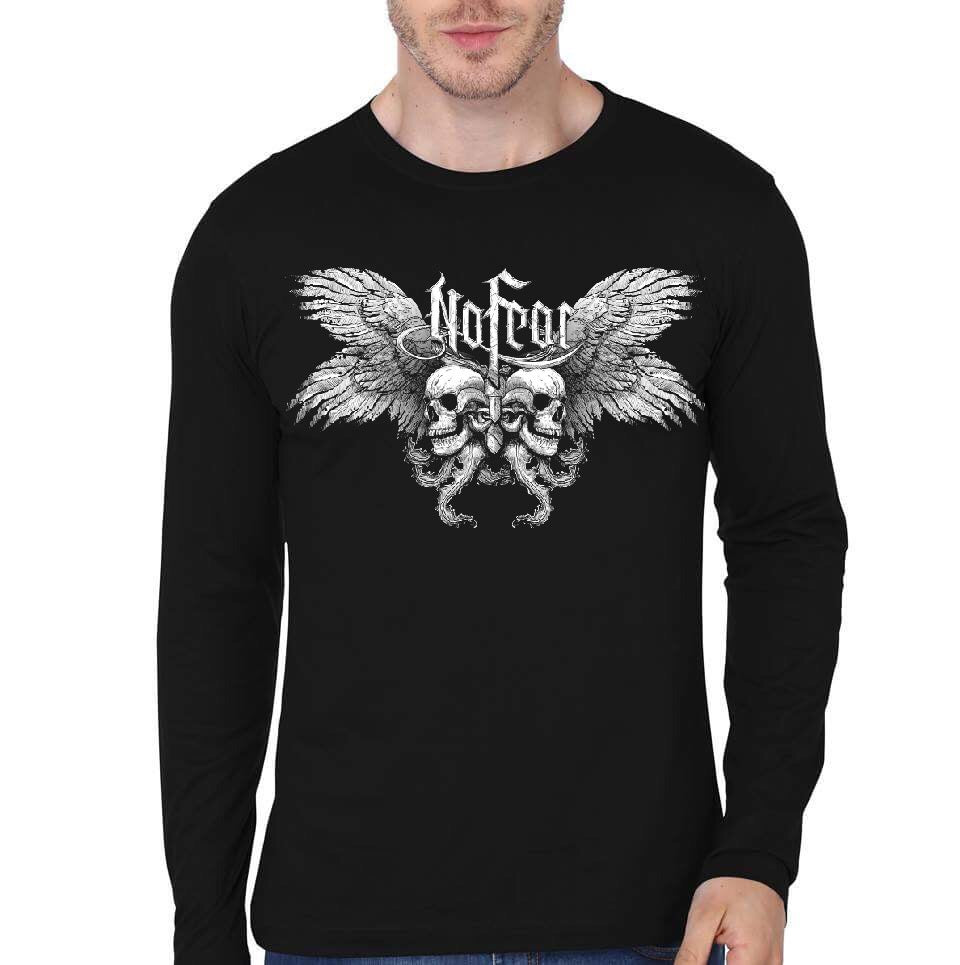 No Fear Black Full Sleeve T-Shirt