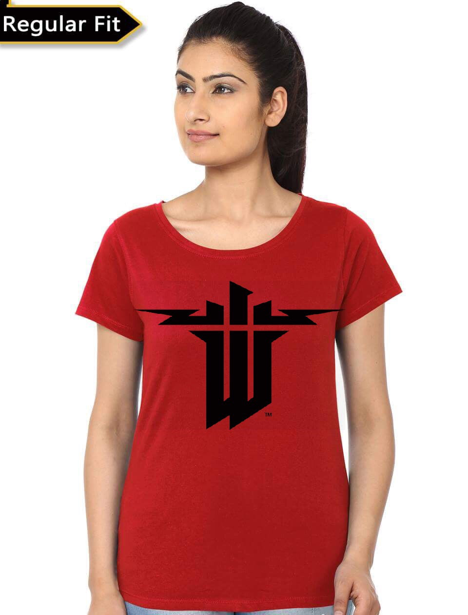 Wolfenstein The New Order Red Girl’s T-Shirt