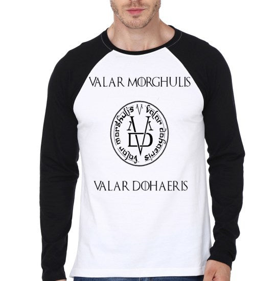 Valar Morghulis Win Or Die Raglan T-Shirt