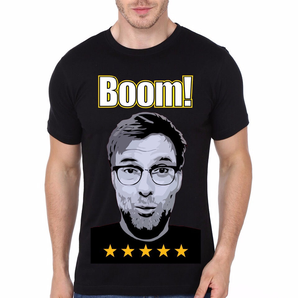 Liverpool FC Boom Black T-Shirt