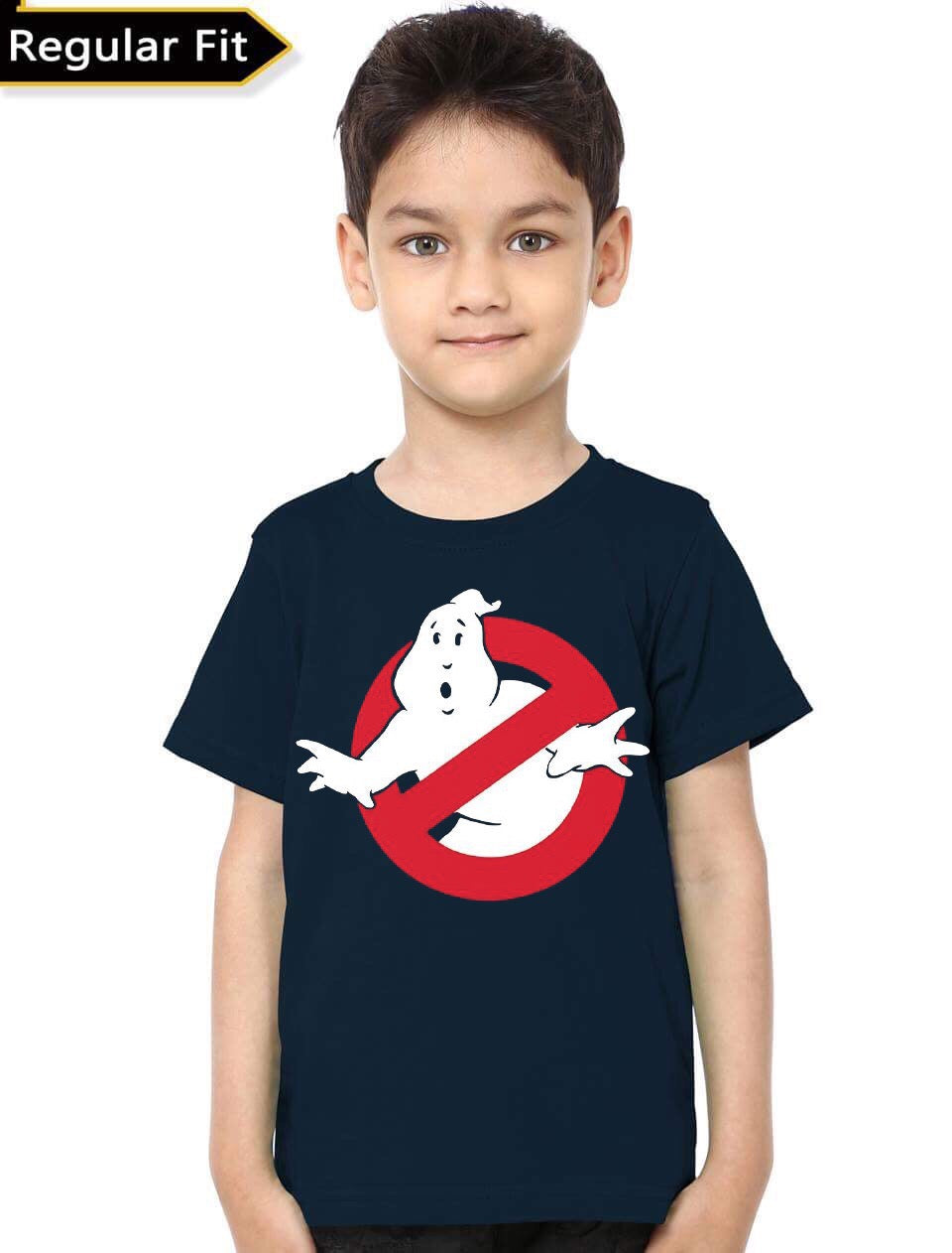 Ghostbusters Kids Navy Blue Unisex T-Shirt