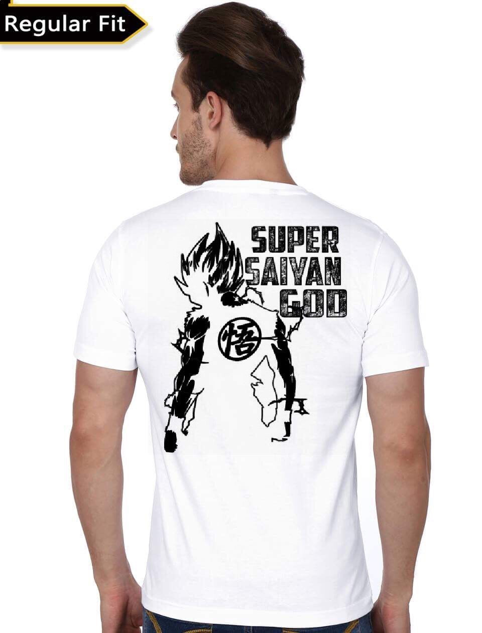 Trainning To Beat Goku White V-Neck T-Shirt