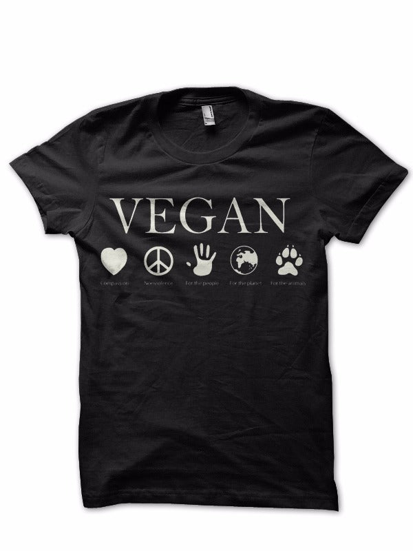 Vegan Black T-Shirt