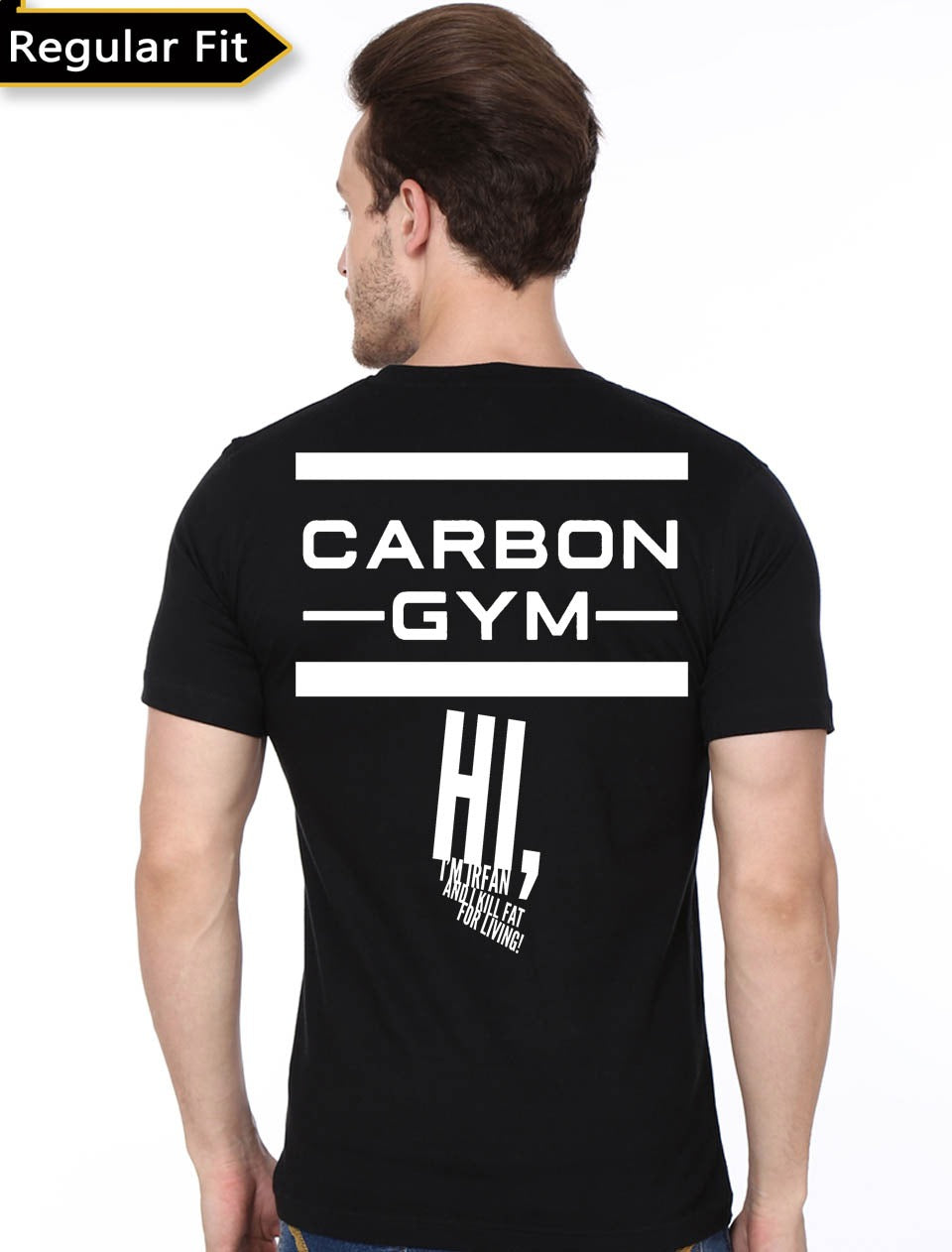 Gym Trainer Black T-Shirt