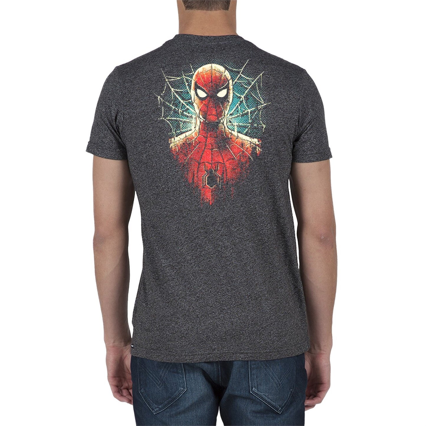 Spiderman Charcoal Grey T-Shirt