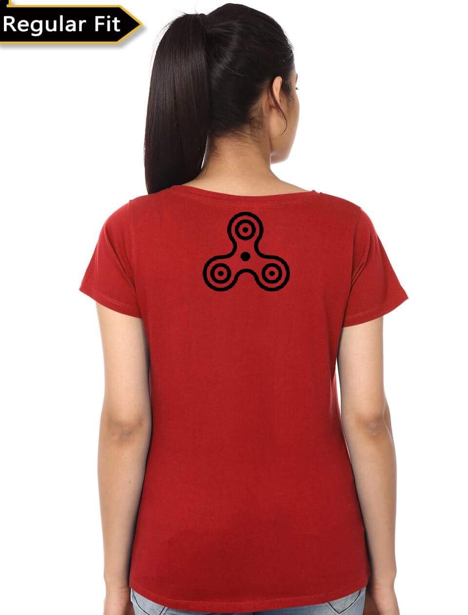 Custom Girls Red Tee