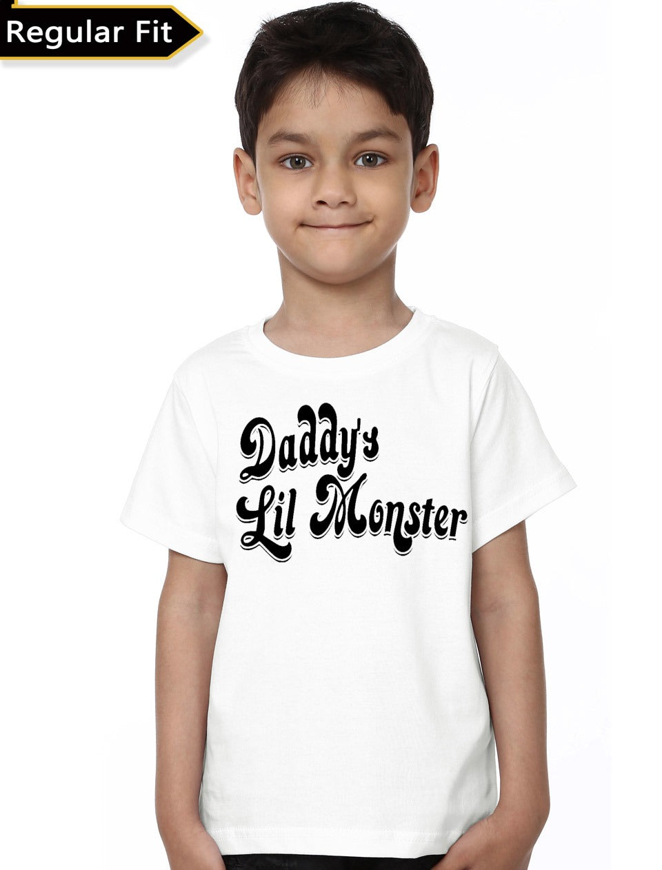 Daddy’s Little Monster Kids Unisex T-Shirt
