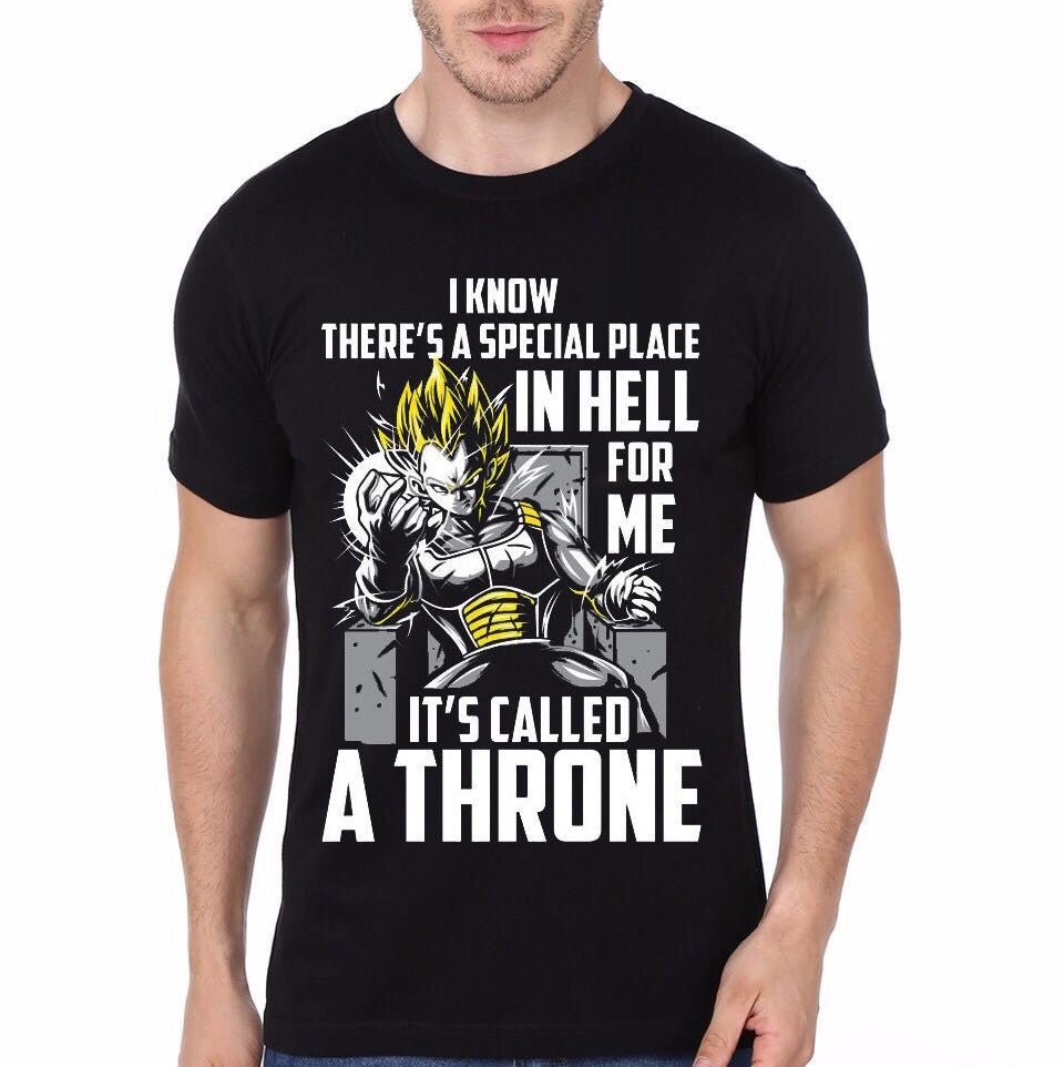 Vegeta Black T-Shirt