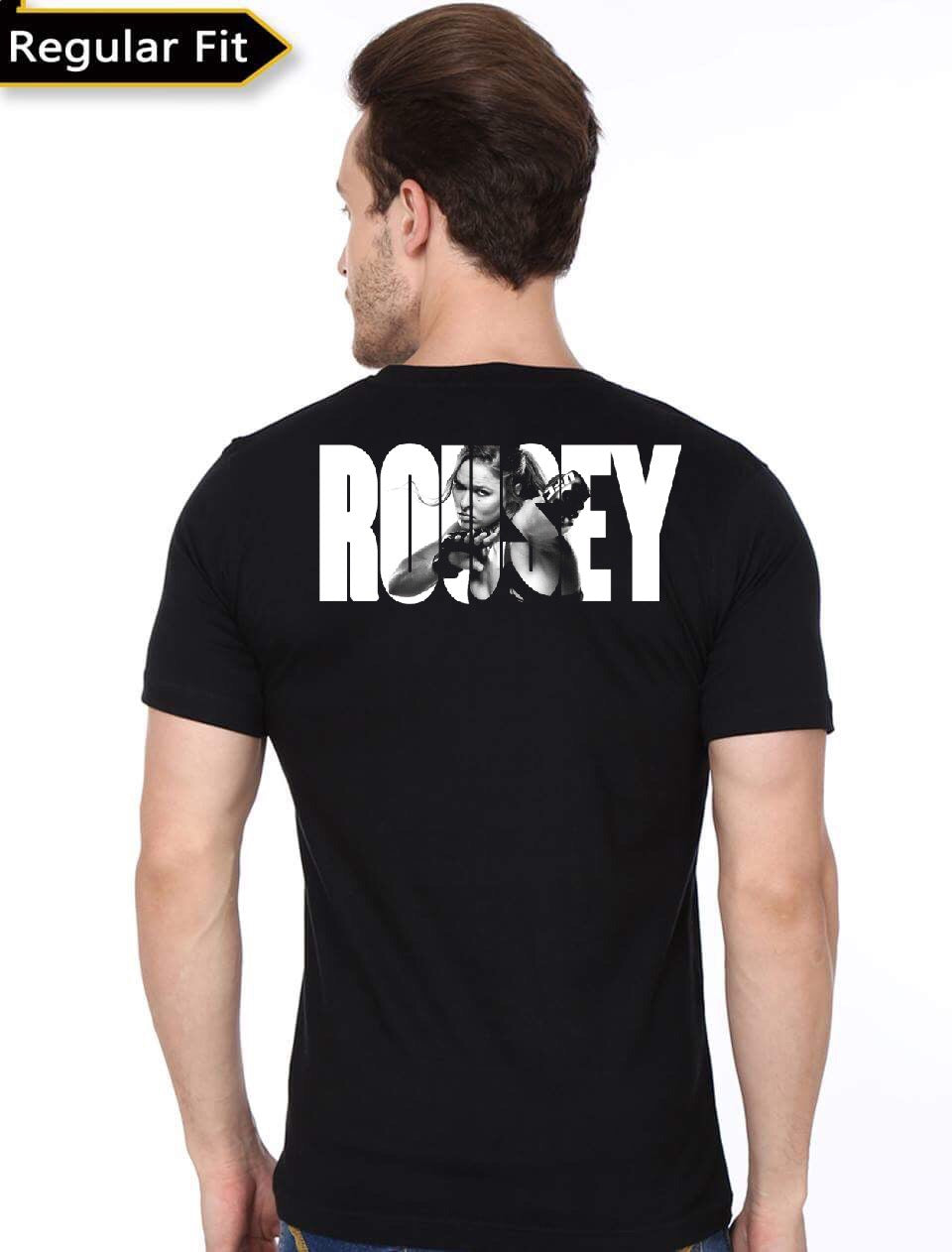 Rousey UFC Black T-Shirt
