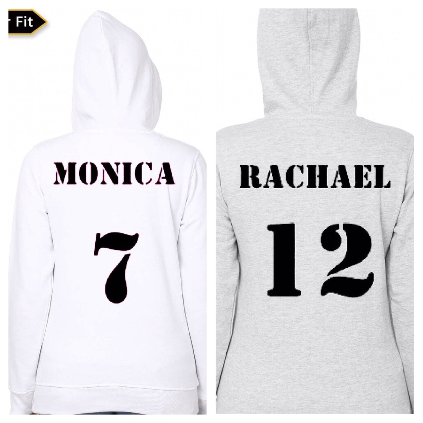 Custom Best Friend’s Hoodie