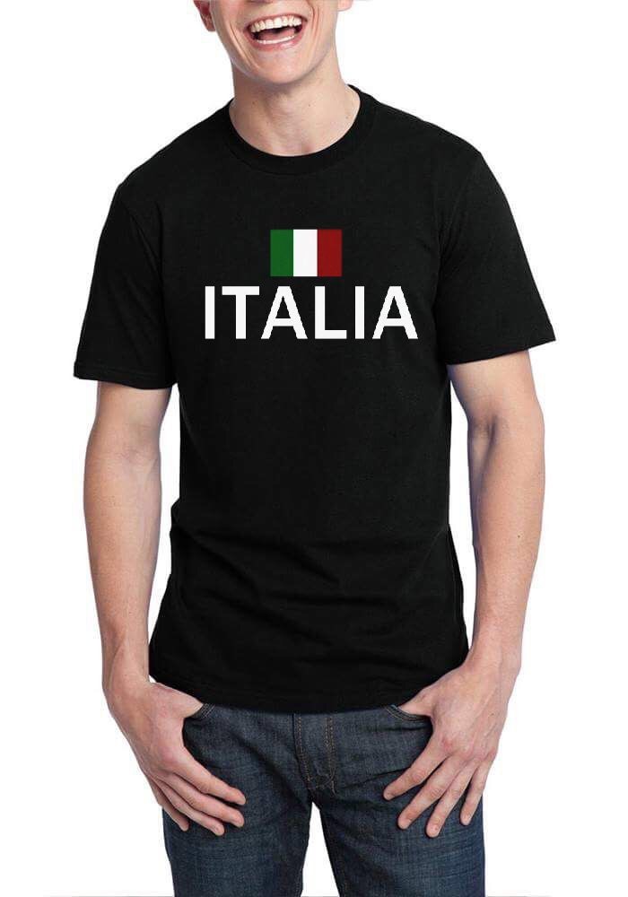 Italia Black T-Shirt