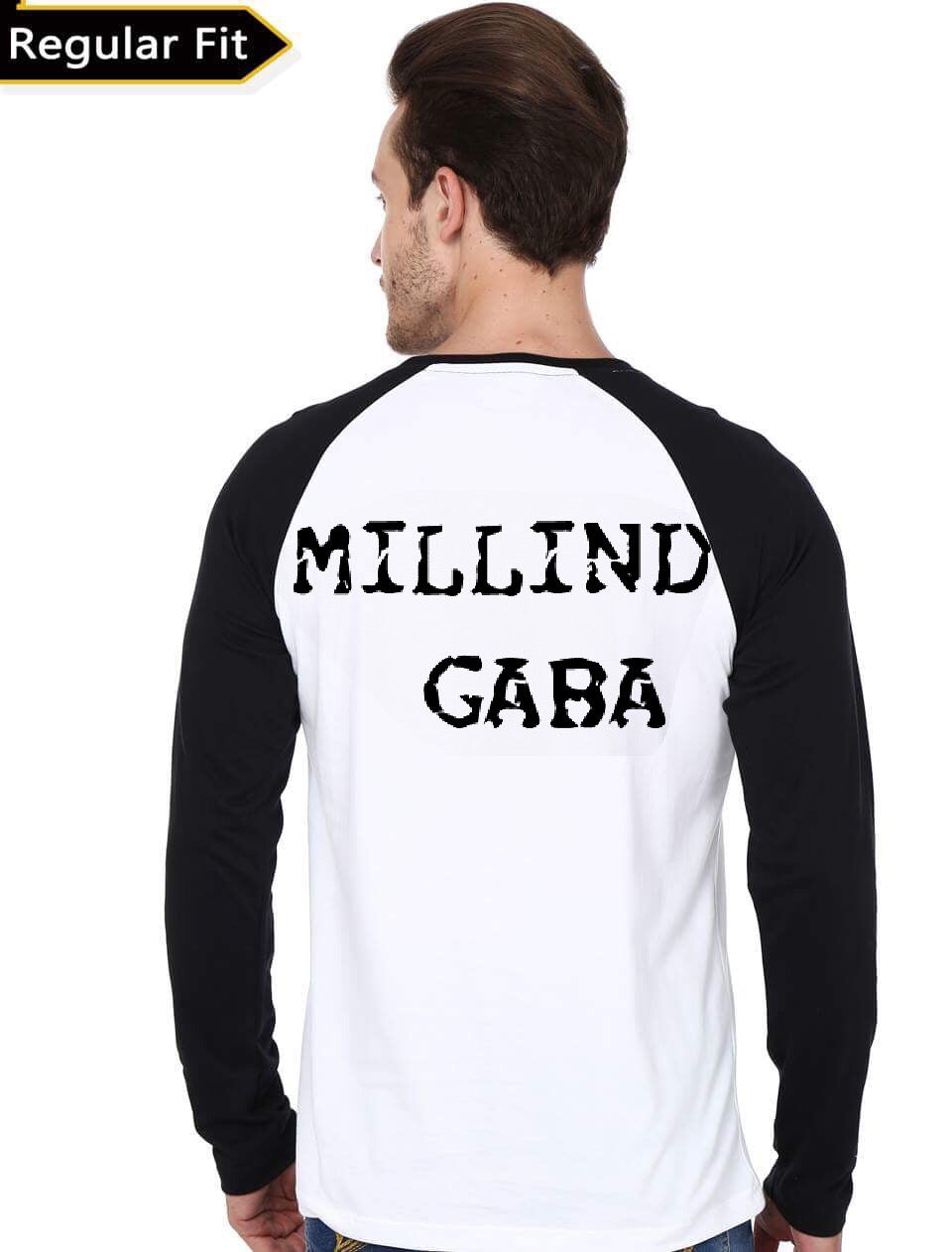 Milind Gaba Custom Raglan Tee