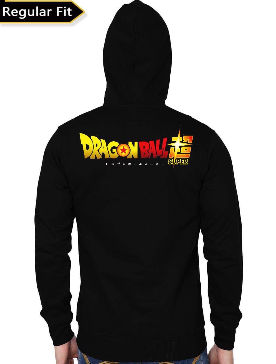 I Didn’t Fall From Heaven I Clawed My Way Out Of Hell DBZ Black Hoodie