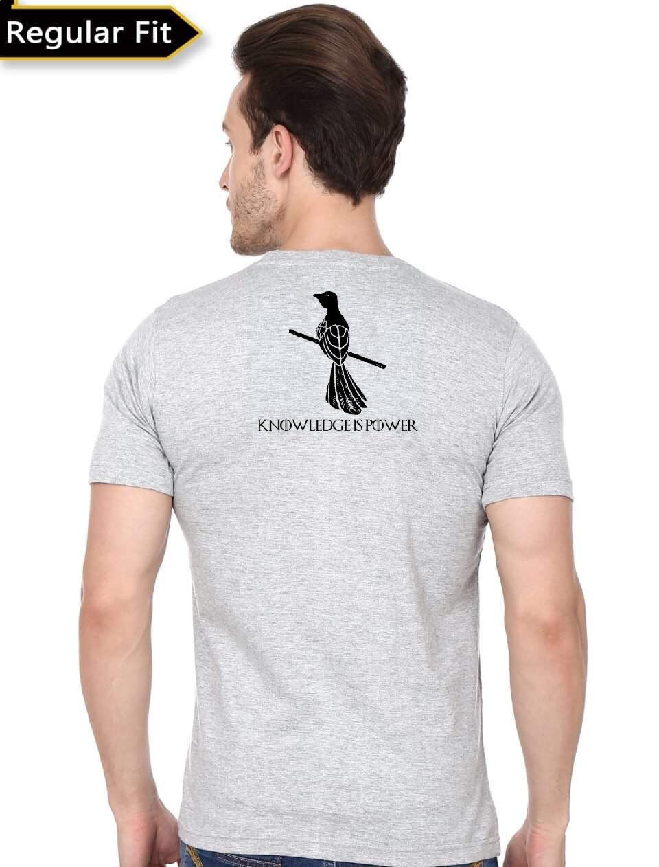 Chaos Is A Ladder Grey T-Shirt