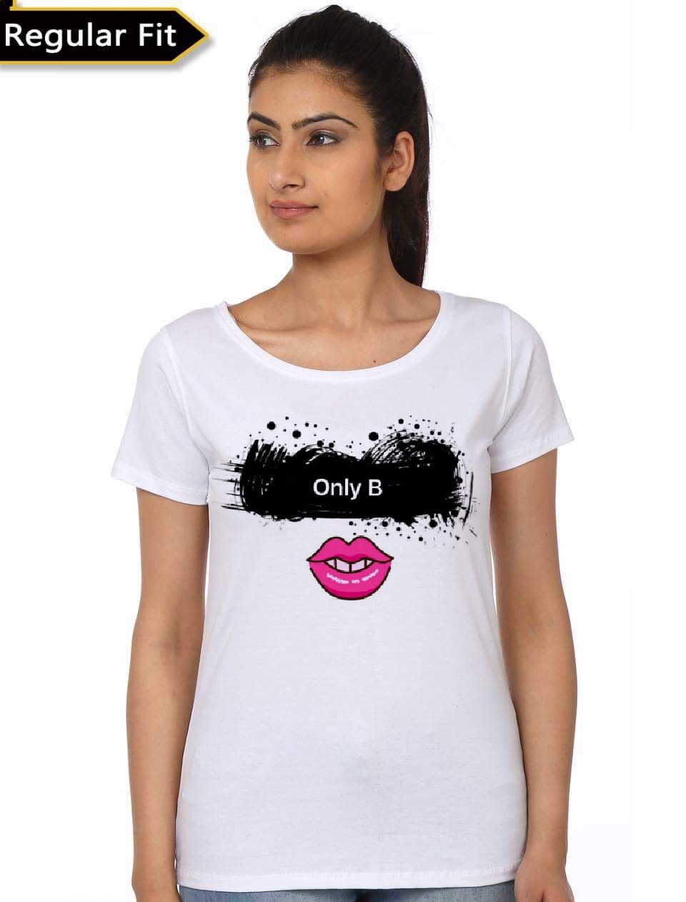 Only B Girl’s White T-Shirt
