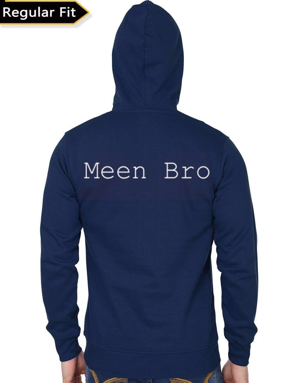 Wanderlust Navy Blue Hoodie