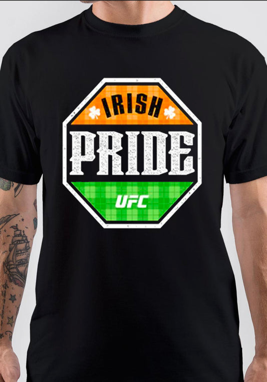 IRISH PRIDE Black T-SHIRT
