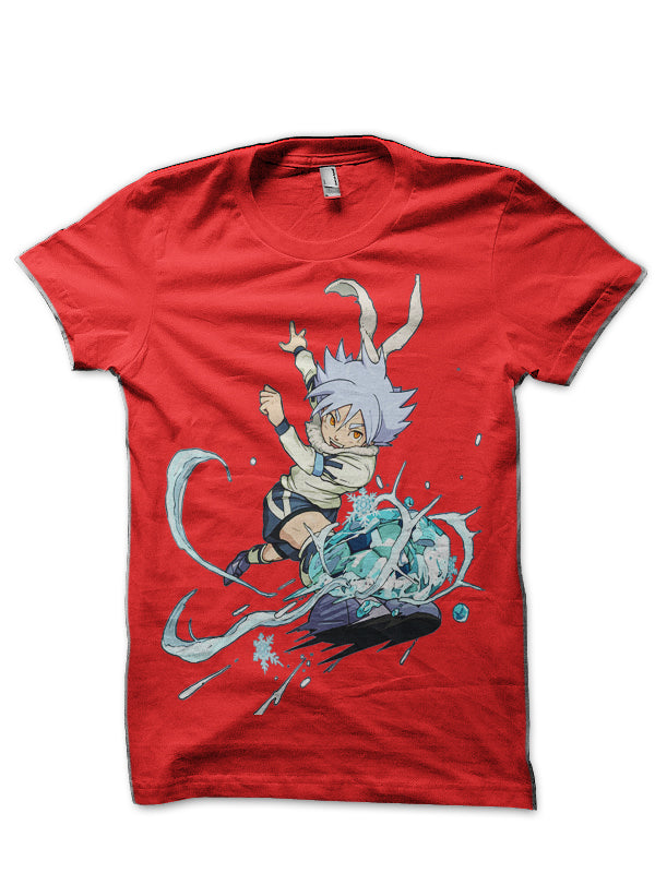 Inazuma Eleven Red T-Shirt