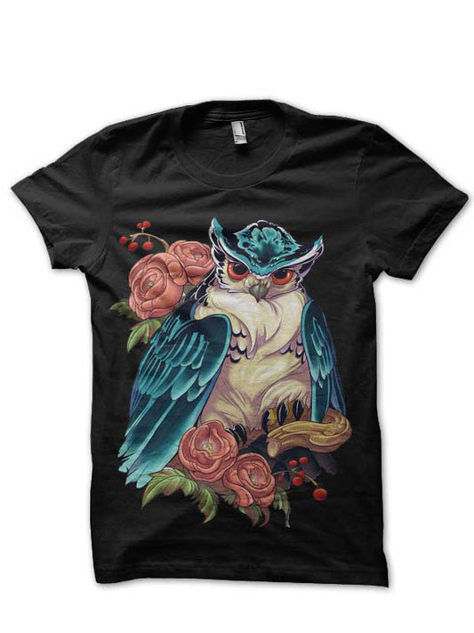 Tattooist Irezumi Owl T-Shirt