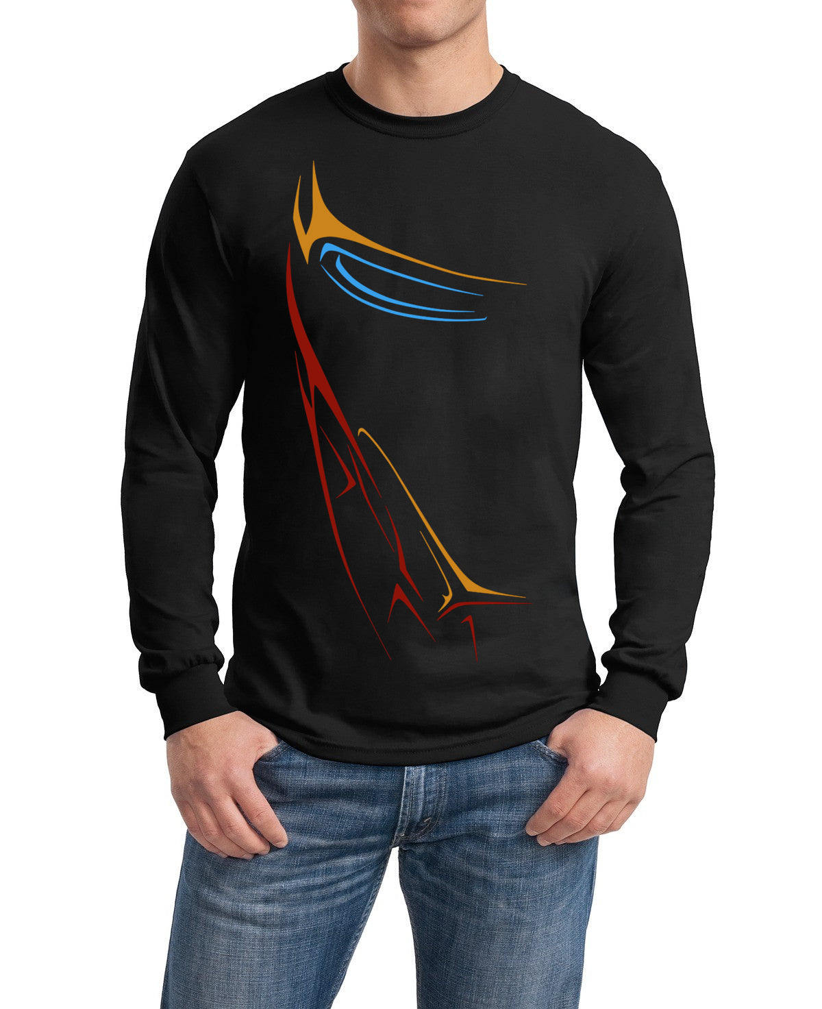 Iron Man Black Tee (Full Sleeve Available)