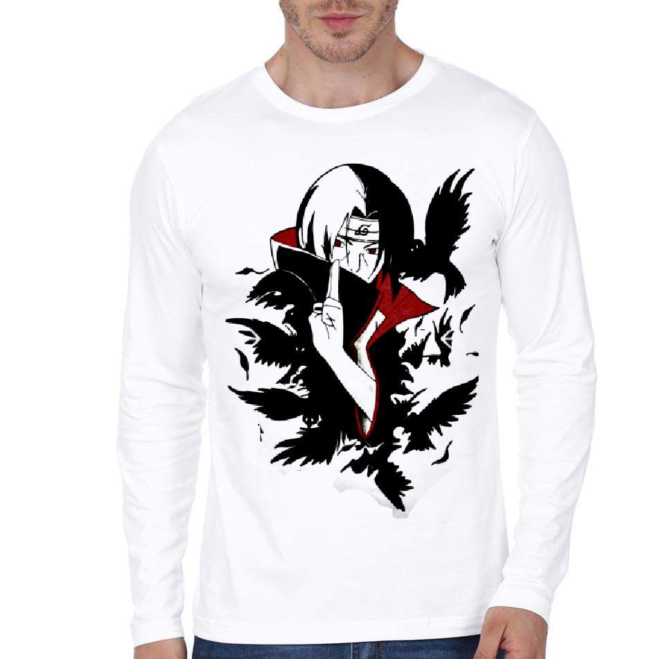 Itachi Uchiha White T-Shirt