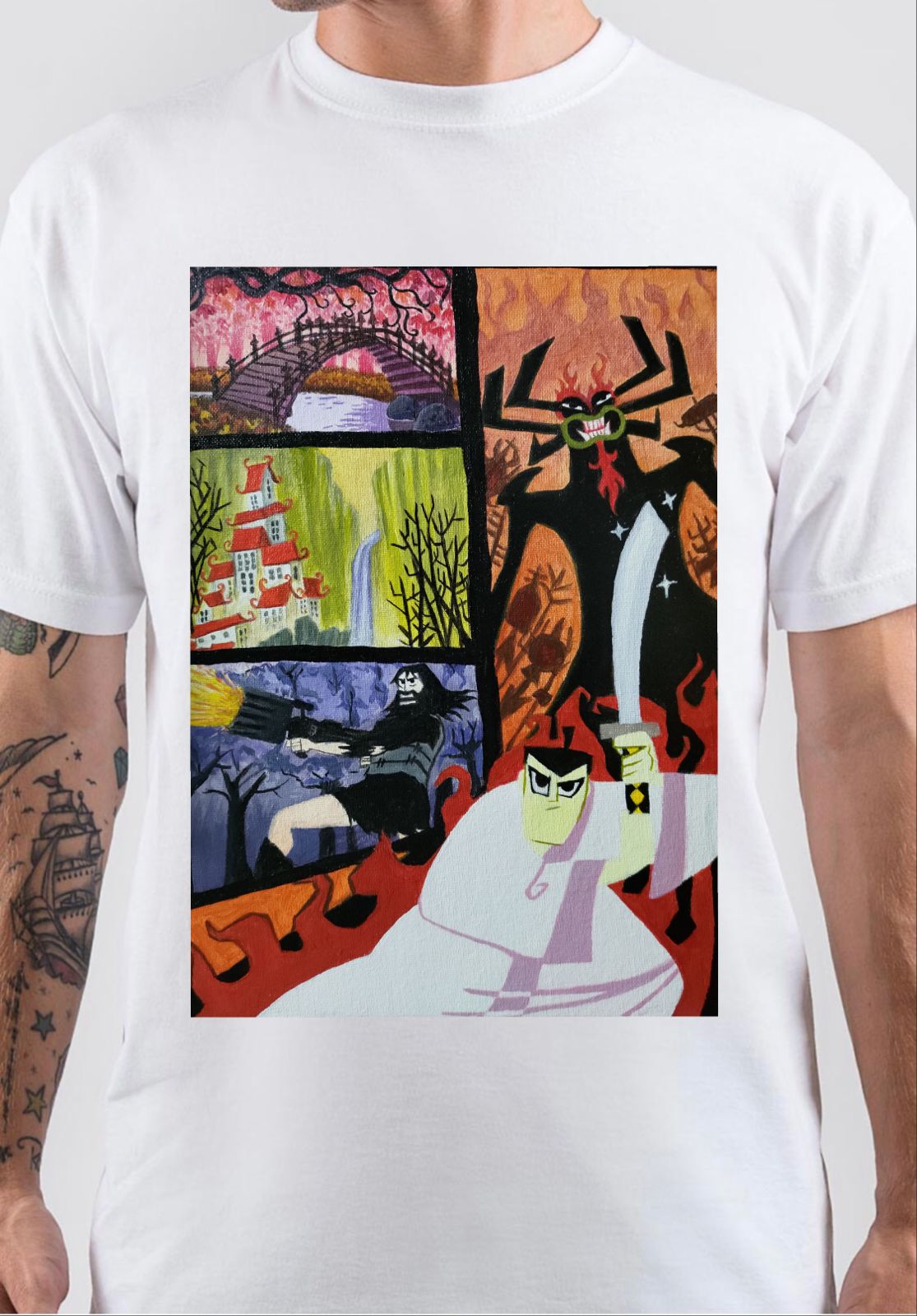 Jack Vs. Aku T-Shirt