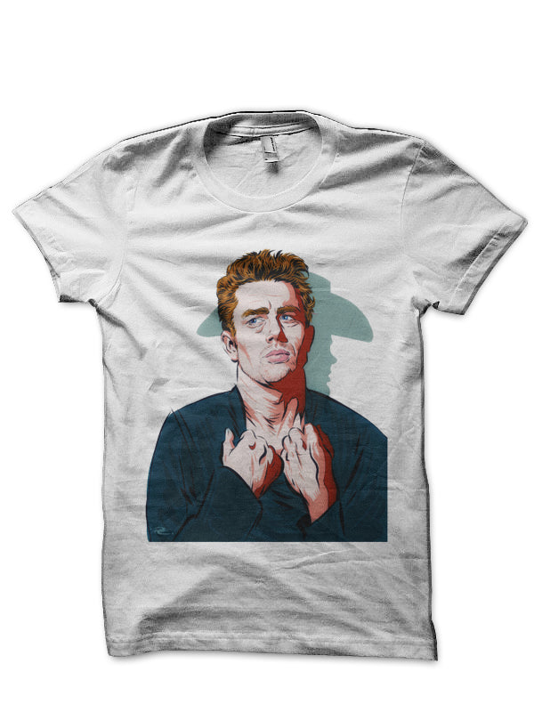 James Dean – An illustration by Paul Cemmick T-Shirt