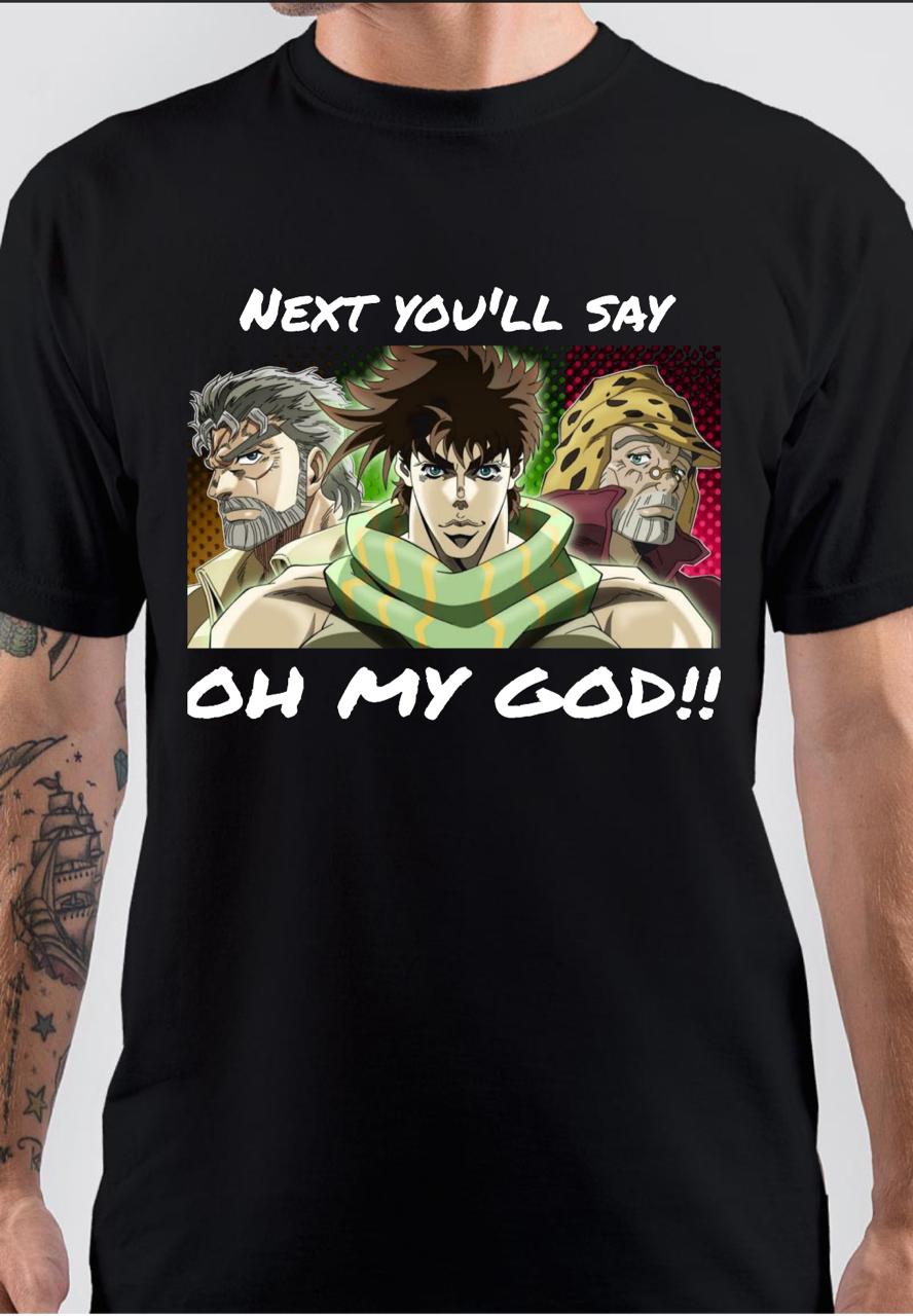 Joseph Joestar Black T-Shirt
