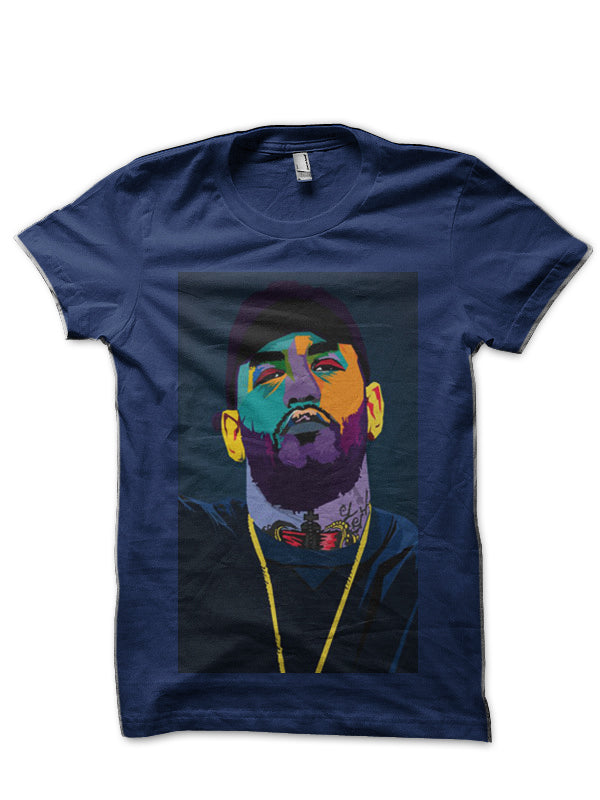 Joyner Lucas Navy Blue T-Shirt