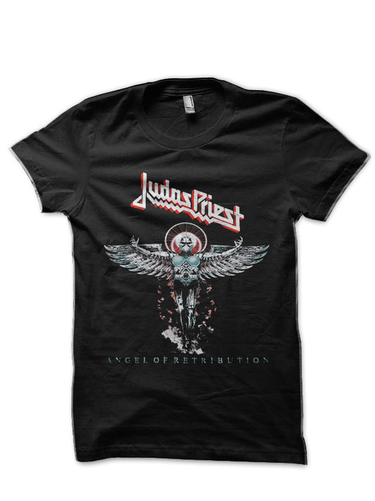 Judas Priest – Angel of Retribution Black T-Shirt