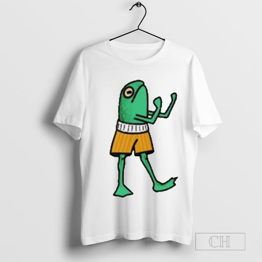 K45ink Frog Boxer Painting T Shirts