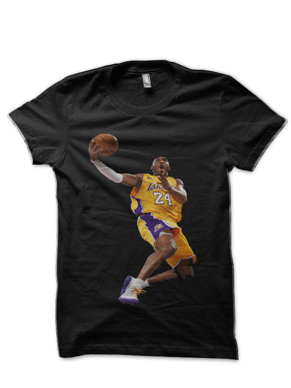 Kobe Bryant Tribute Black T-Shirt