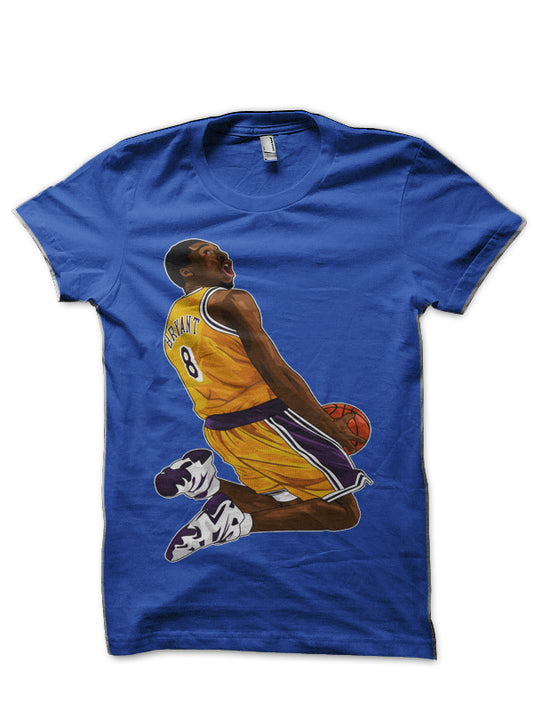 Kobe Bryant-Mamba Dunk Royal Blue T-Shirt