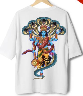 KRISHNA VASUKI OVERSIZED T-Shirt