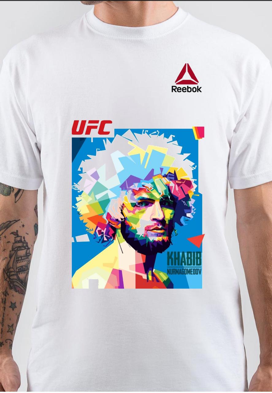 Khabib Nurmagomedov White T-Shirt