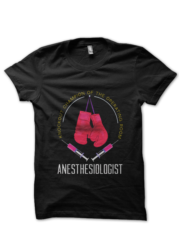 Knockout Champion Of The Operating Room Doctor T-Shirt