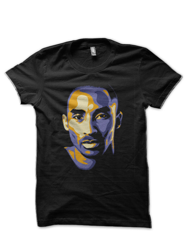 Kobe Bryant – Portrait Black T-Shirt