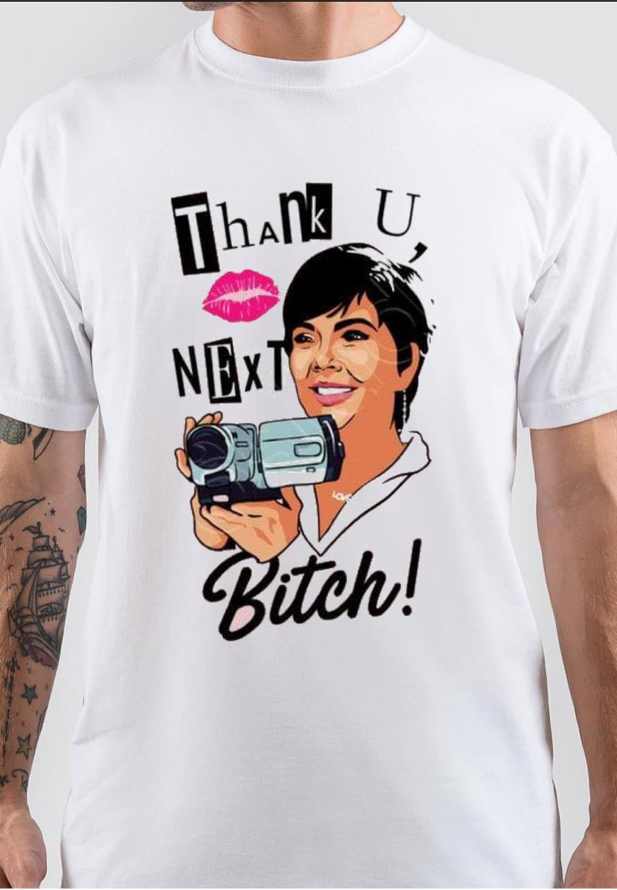 Kris Jenner Thank U White T-Shirt