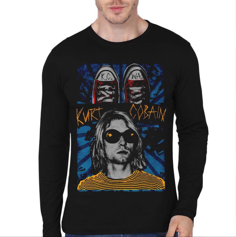 Kurt Cobain Full Sleeve T-Shirt
