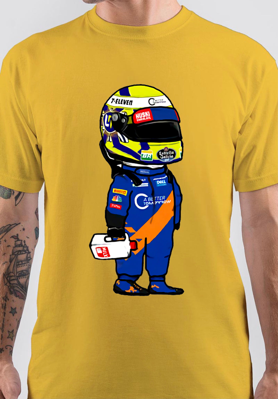 Lando Norris Cartoon T-Shirt
