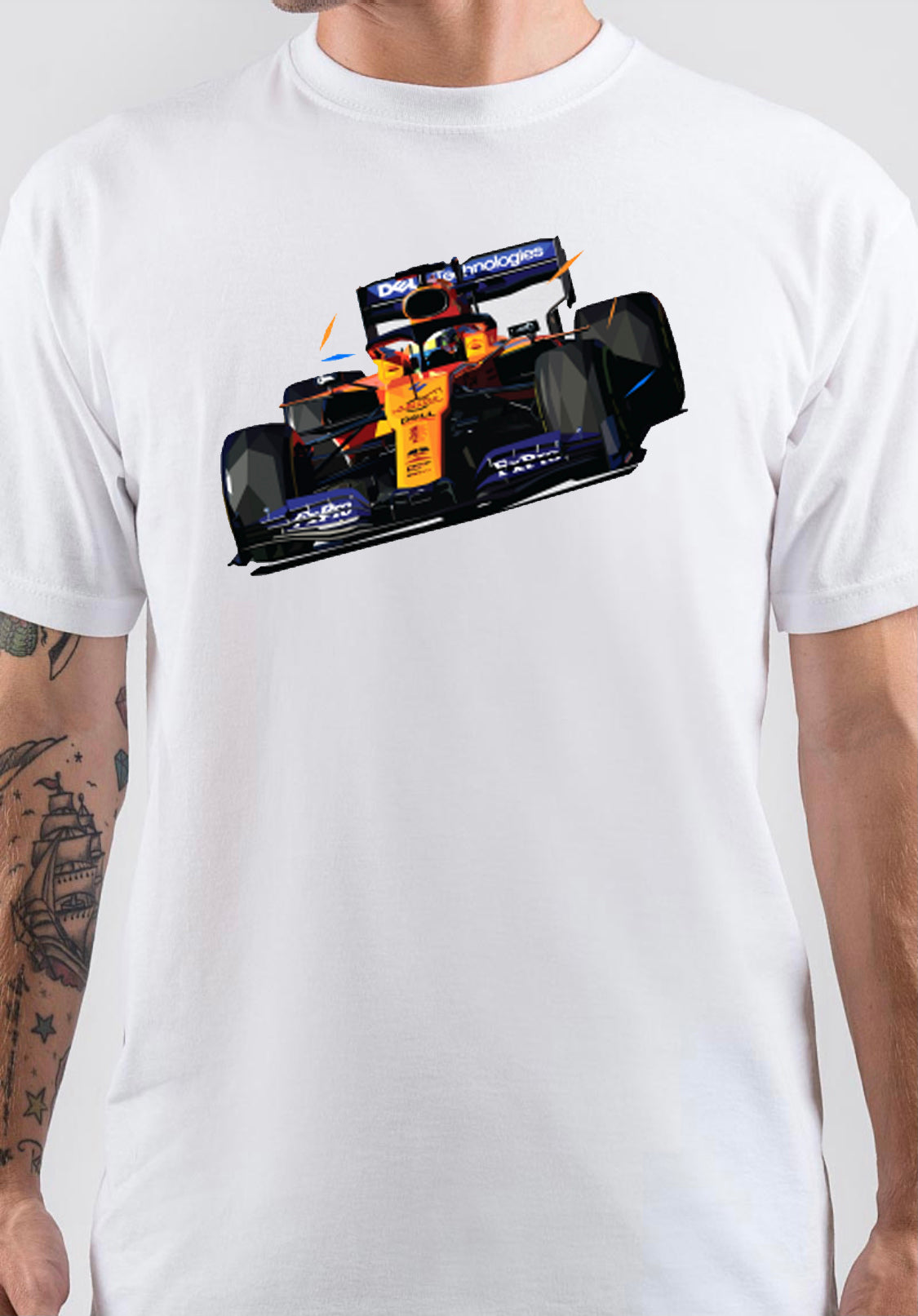 Lando Norris F1 Car T-Shirt