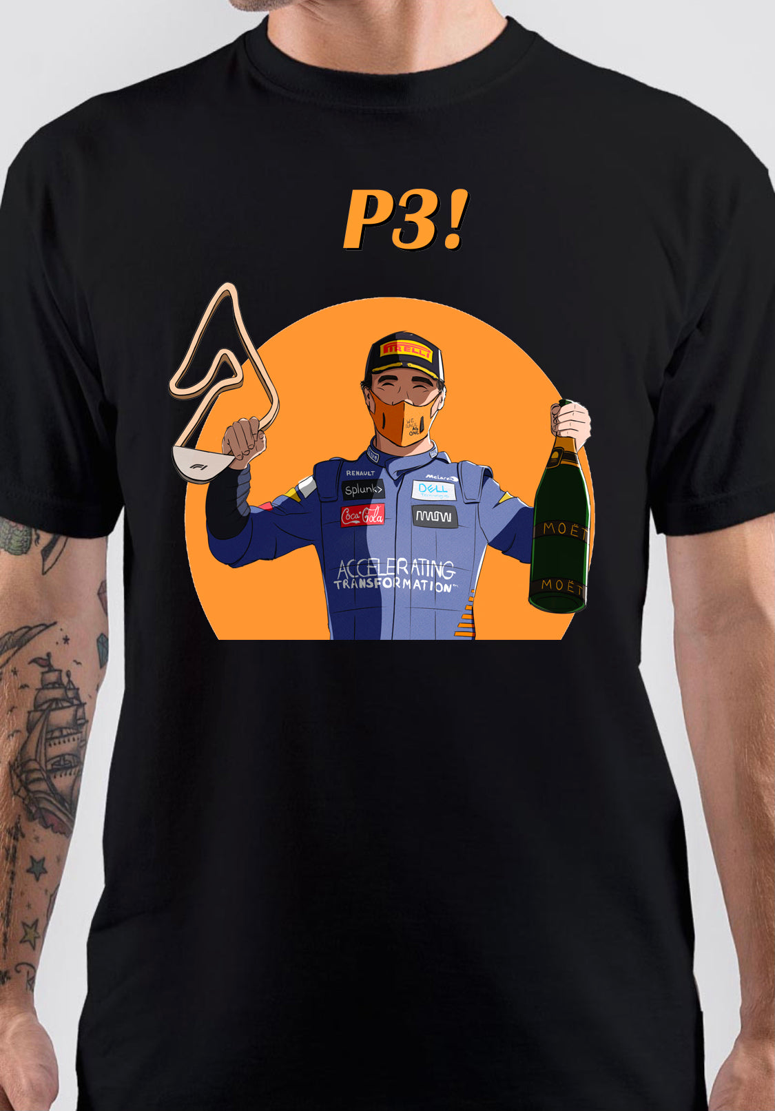 Lando Norris Winning Moment T-Shirt
