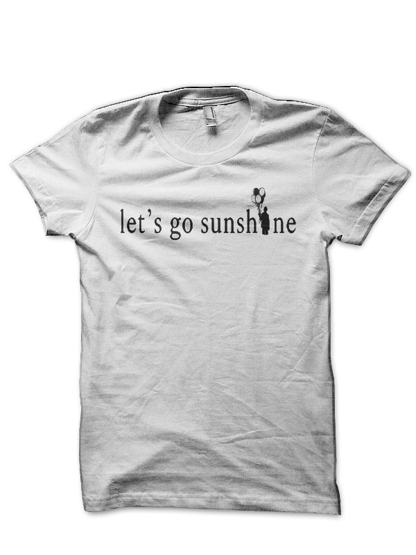 Let’s Go Sunshine The Kooks White T-Shirt