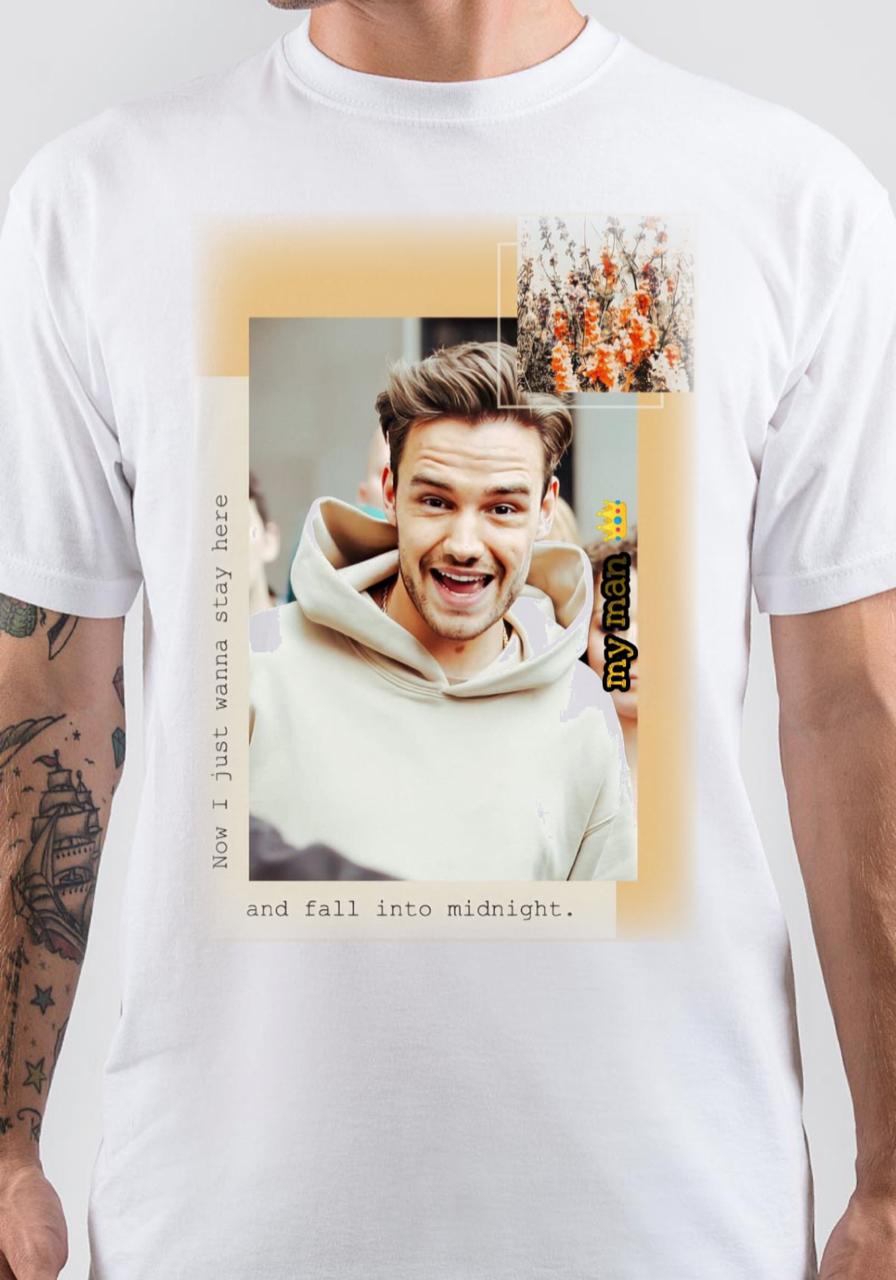 Liam Payne White T-Shirt