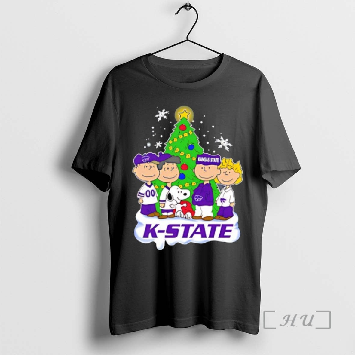 Limited Edition Peanuts Characters X Kansas State Wildcats Chrismas