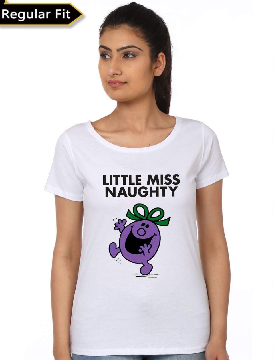 Little Miss Naughty Girls T-Shirt